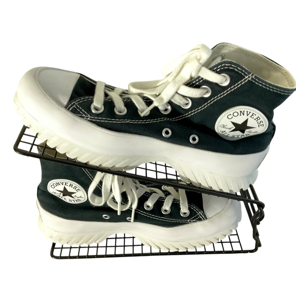 Converse Chuck Taylor All Star Lugged 2.0 Hi Black Platform Womens 6.5 A00870C